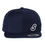 Thumbnail: Yupoong Classics Flat Bill Snapback Navy front