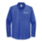 Brooks Brothers Men's Nailhead Button-down Cobalt Blue front