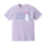 Comfort Colors Cool Cat T-Shirt Orchid front