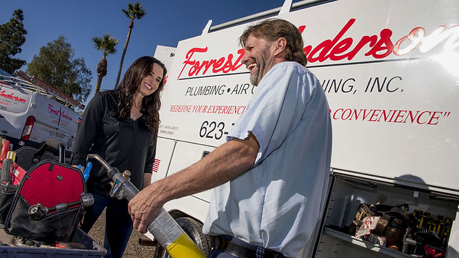 Plumbing tools and equipment ready for a job