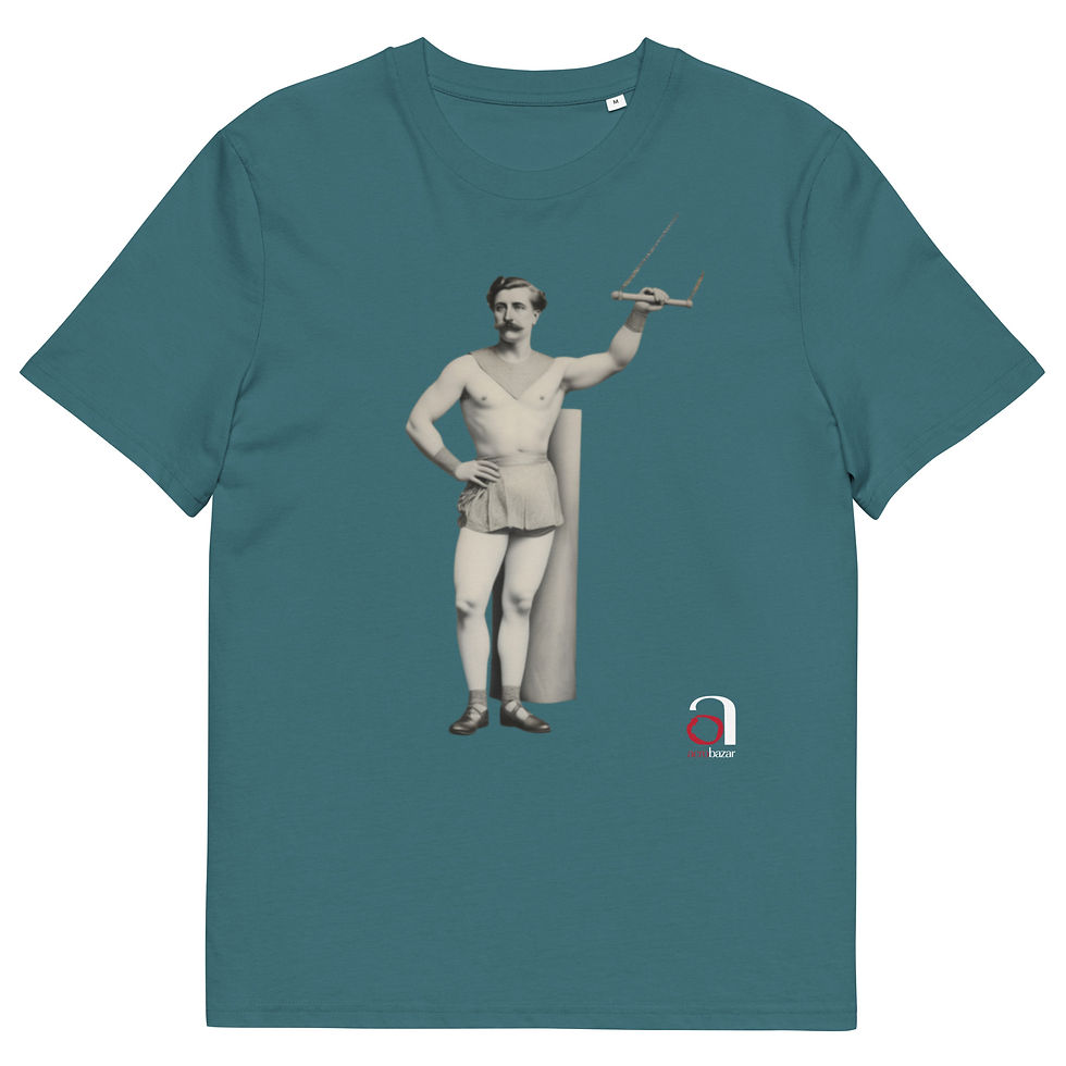 Miniatura: Camiseta Jules Leotard Trapézio - Roupas de Acrobacias Aéreas
