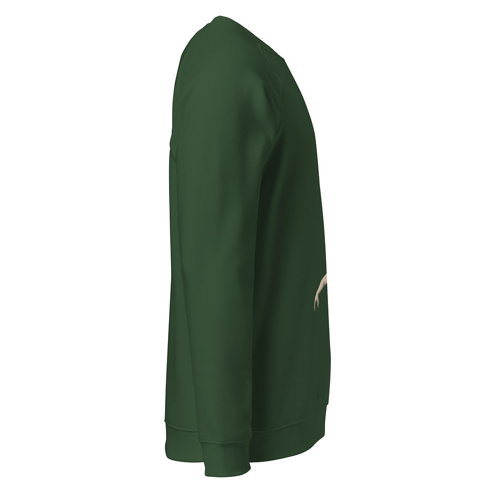 Thumbnail: Sweatshirt Fabrics Amy Bowers Green "LaVans"