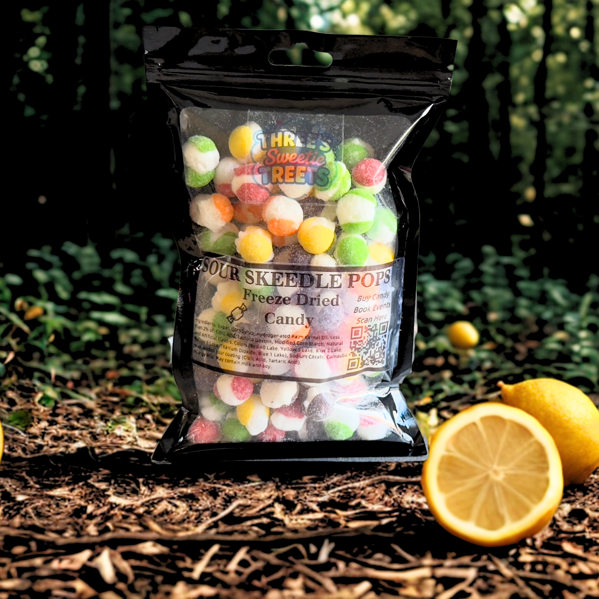 Freeze Dried Sour Skeedle Pops