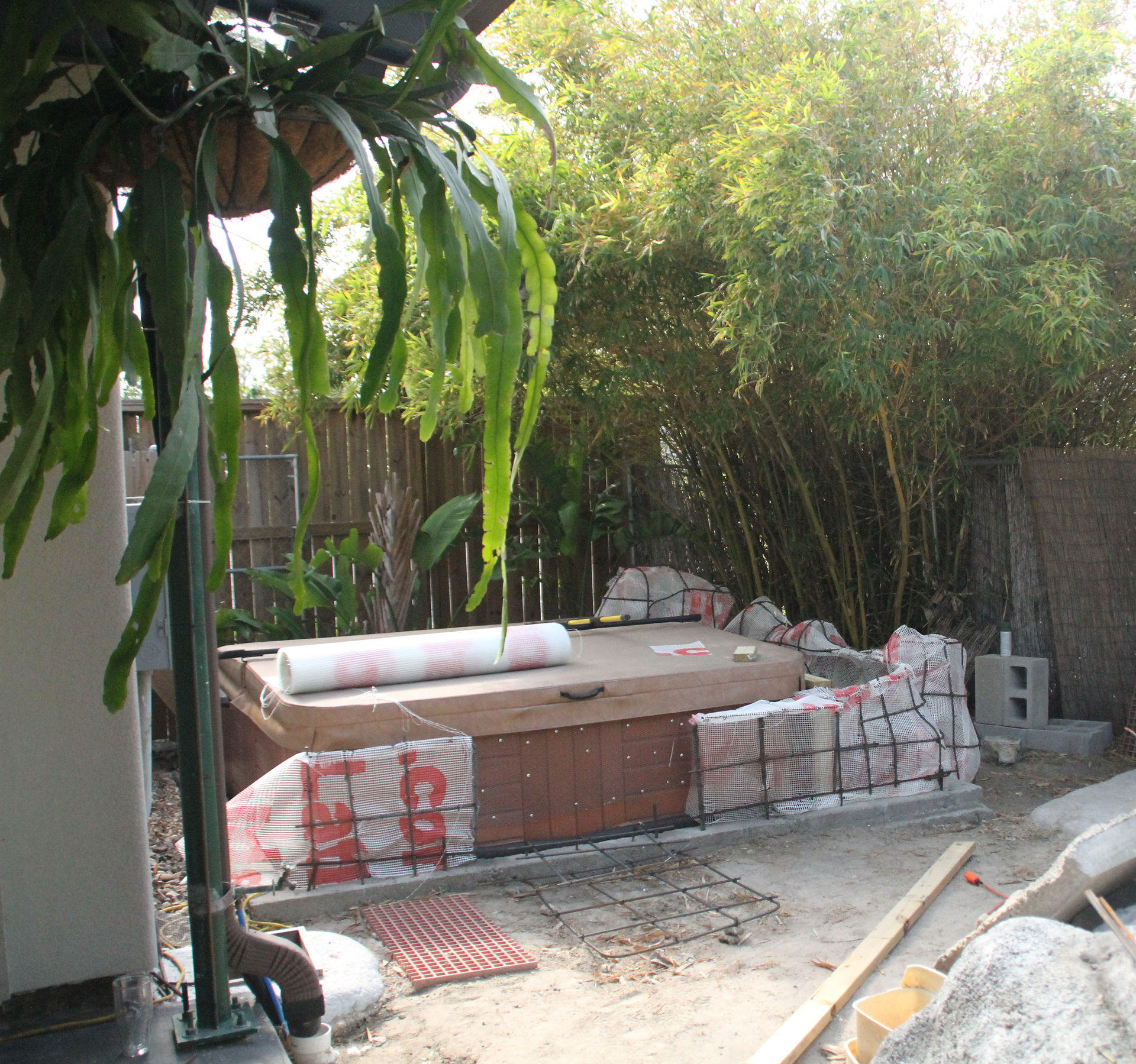 4-Installing Lathe over Rebar