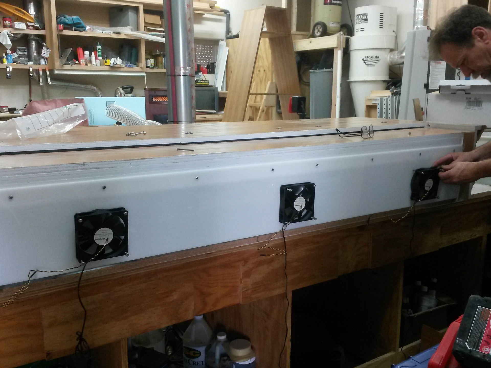 7-Installation of Cooling Fans for Lighting System
