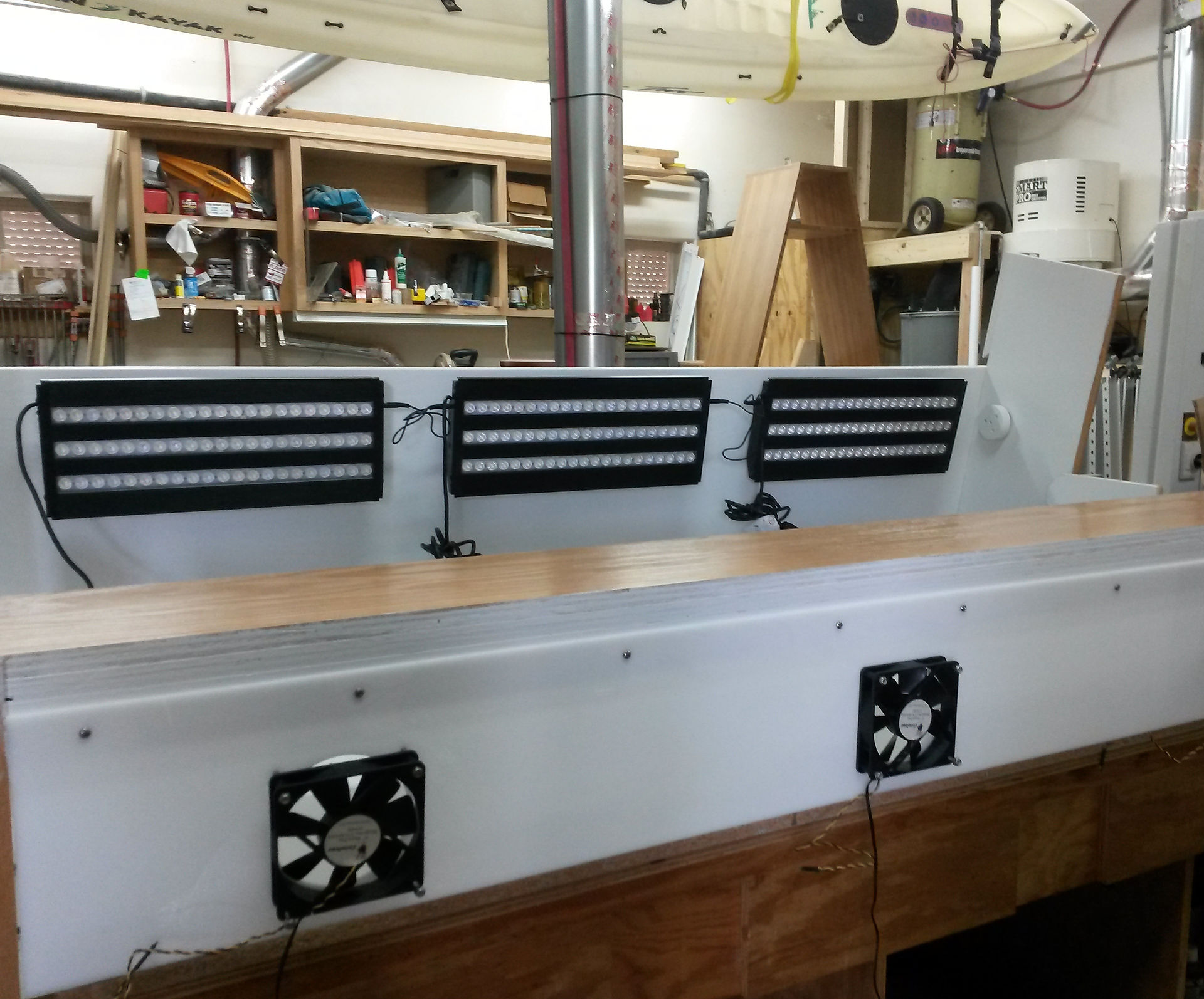8-Installation of Acan Lighting System into Canopy