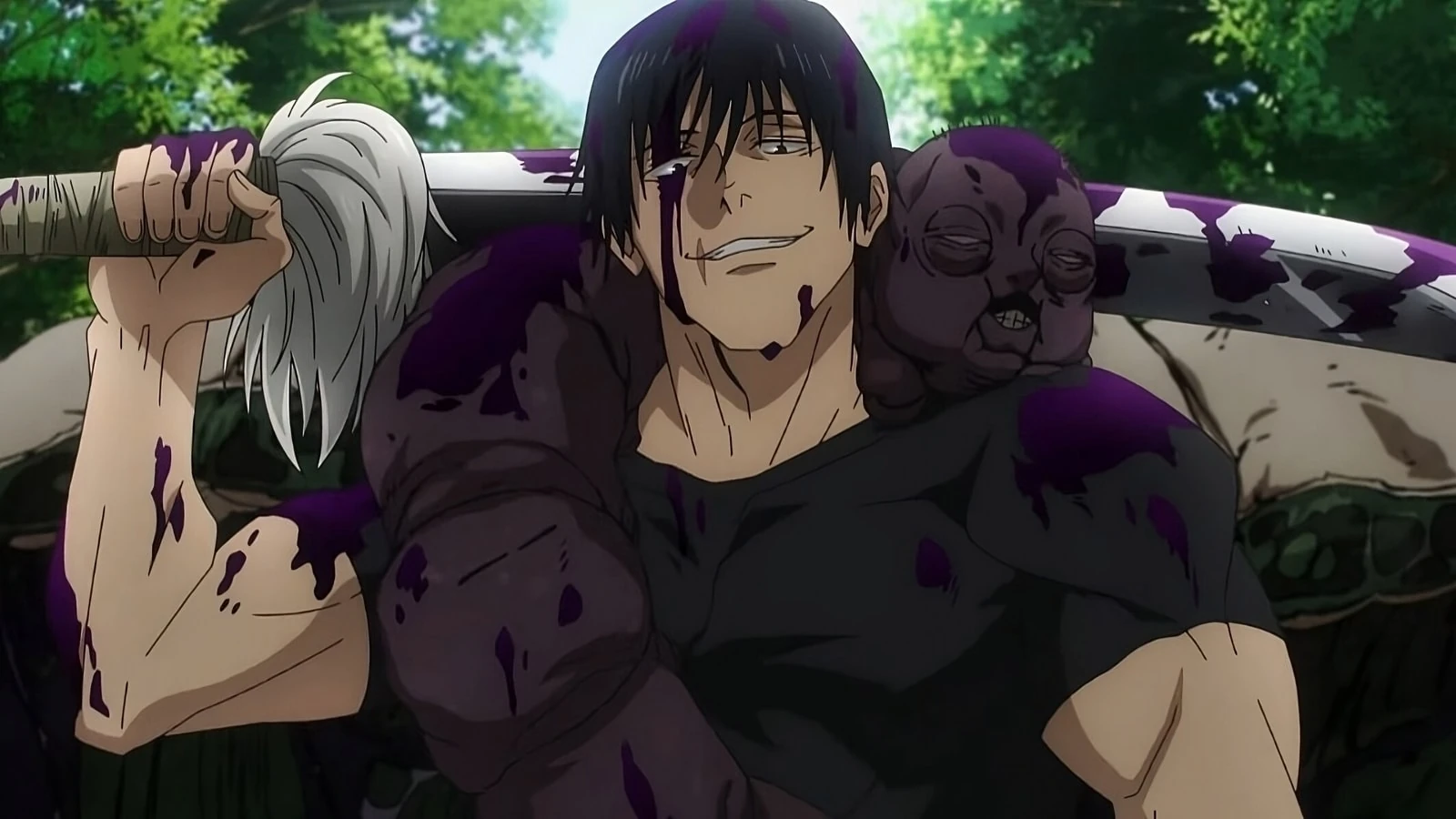 Toji Fushiguro on jujutsu kaisen
