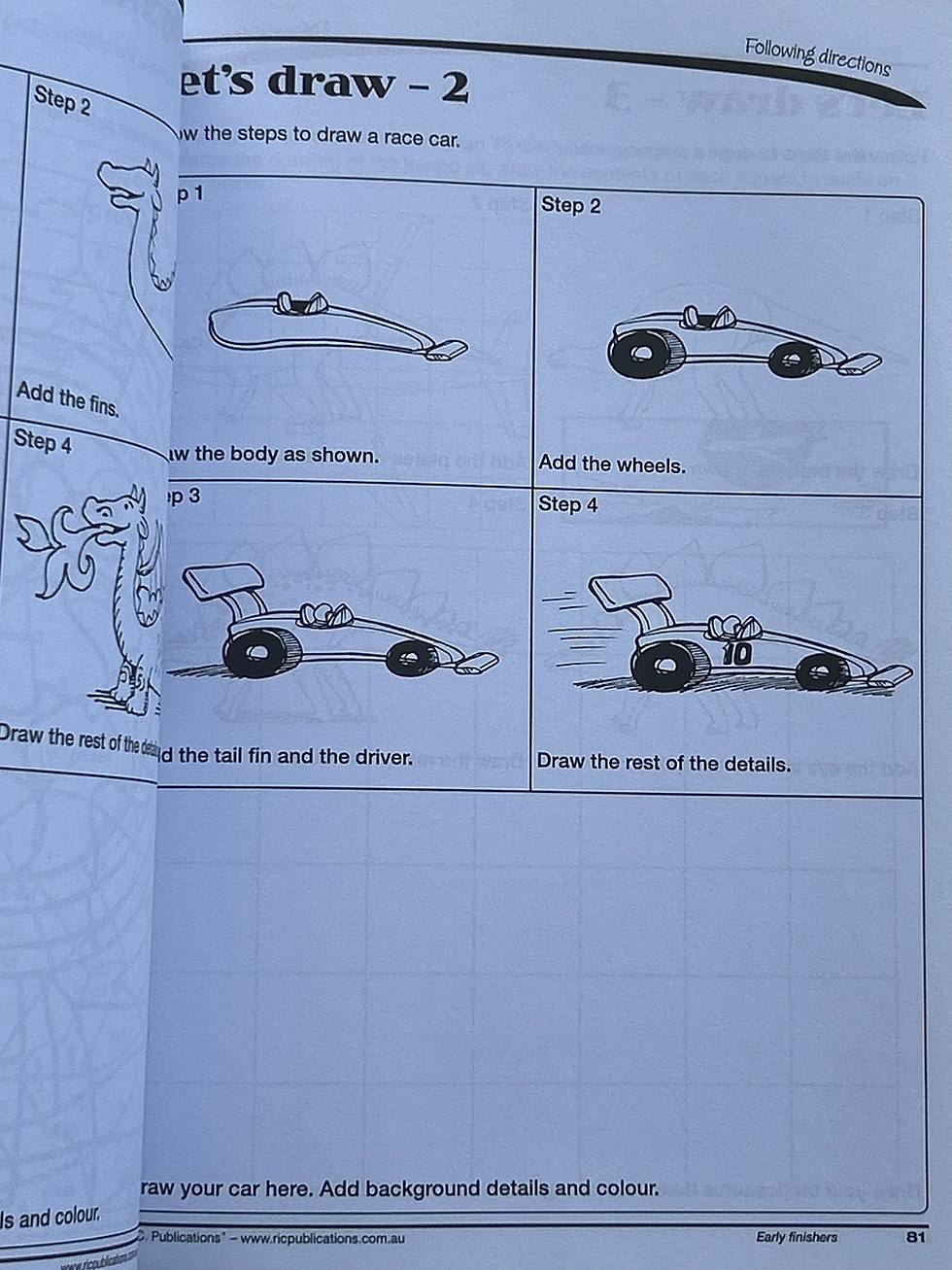 Thumbnail: Early Finishers Ages 9-10 RIC Publications