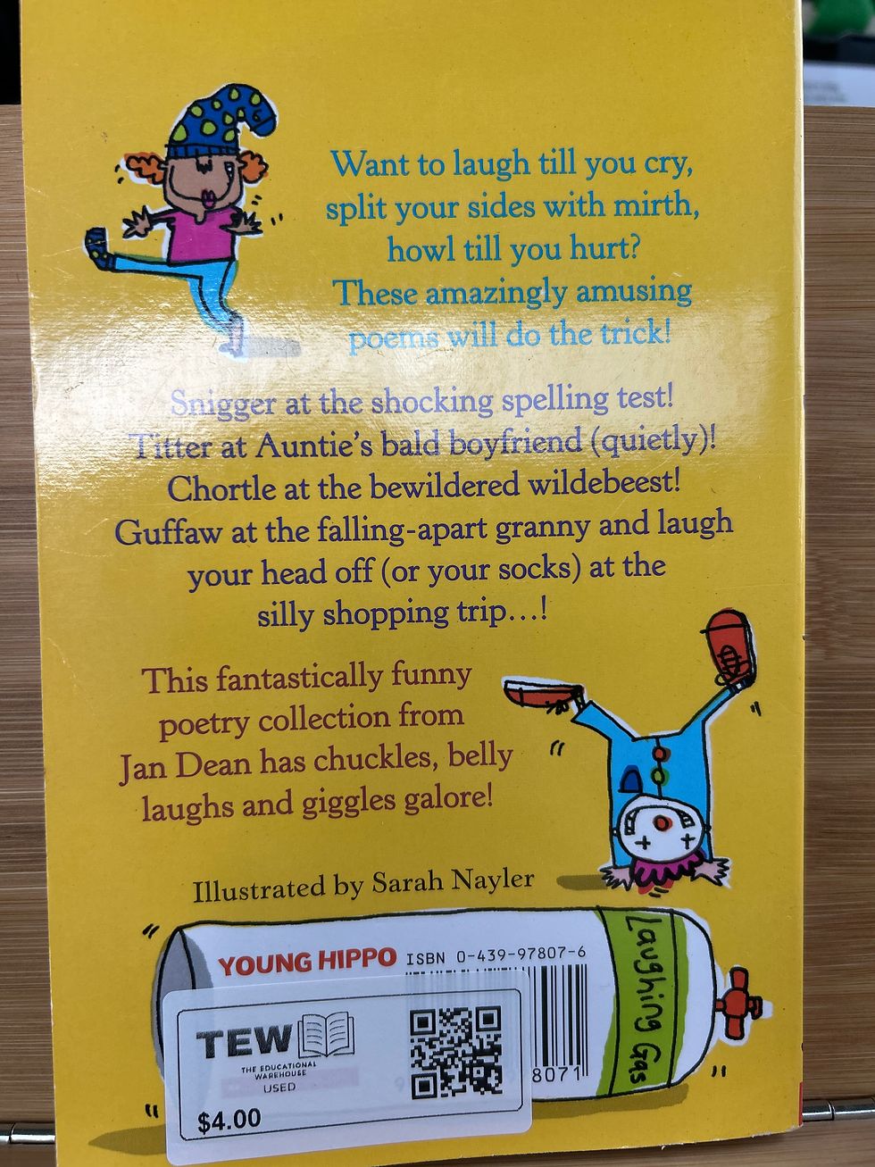 Thumbnail: Funny poems by Jan dean 