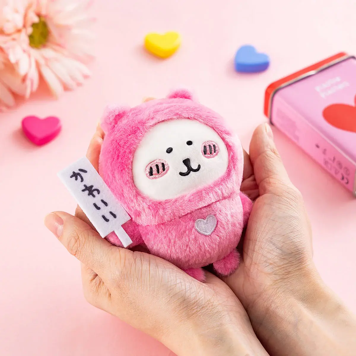 Joke bear 可愛的粉紅 吊飾