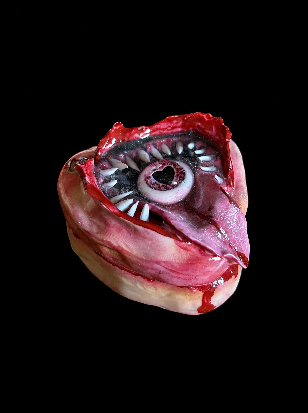 Jewelry box. Tongue Heart