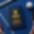 A dark blue USA Table Tennis Member Passport with gold text and logos, resting on a blue table tennis table. The passport reads "Member Passport: Play, Travel, Compete" above five gold stars. A table tennis net, the edges of two paddles, and a white ping-pong ball featuring the USA Table Tennis logo surround the passport.