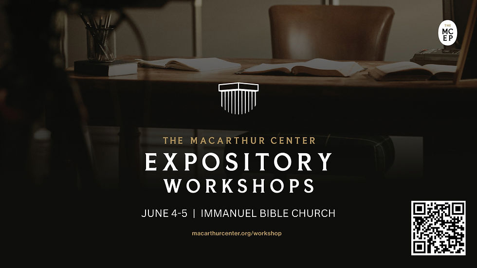 TMS Preaching Conference