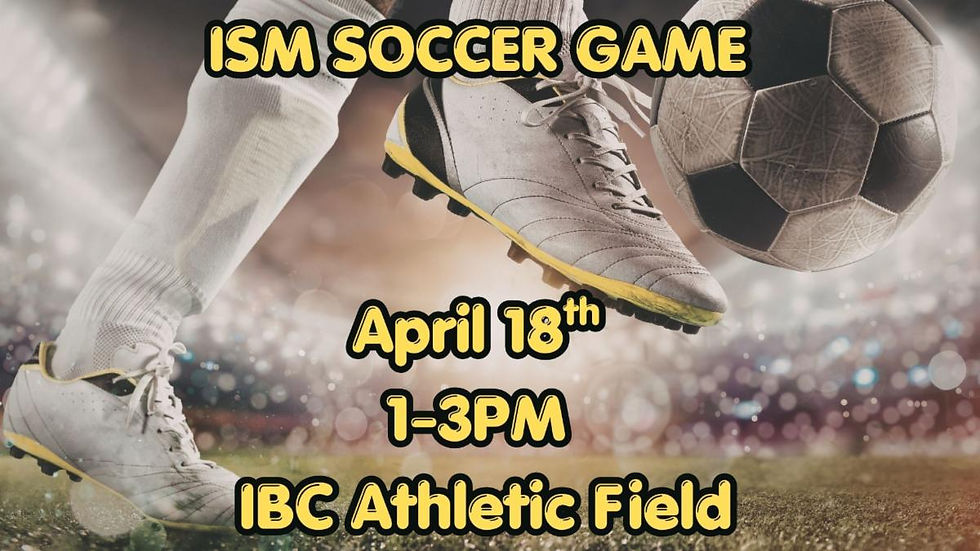 ISM Soccer Game