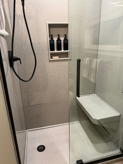Shower With Bench