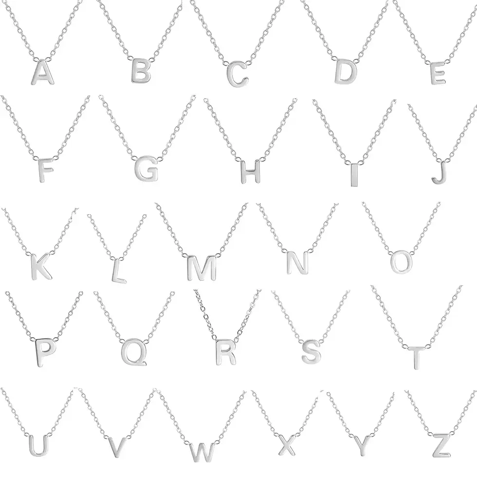 Thumbnail: Letter ketting