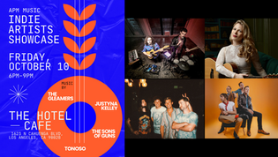 It’s Happening! APM Music to host Fourth Indie Artist Showcase in Hollywood on October 10