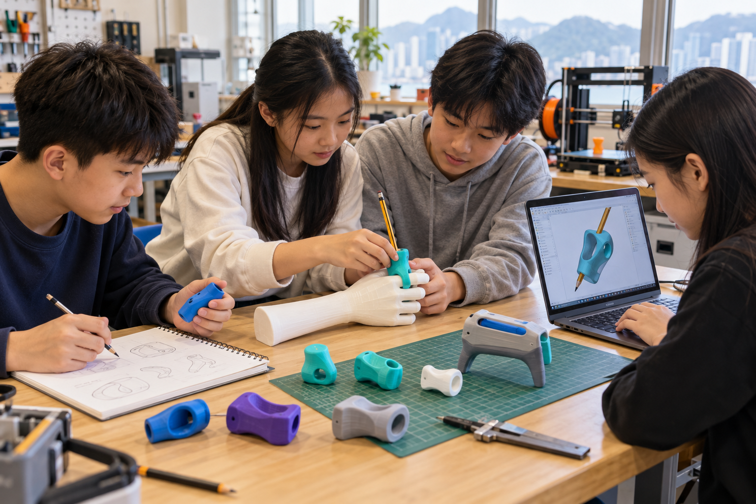 學校 3D 設計比賽課程|Make:able 國際挑戰賽準備