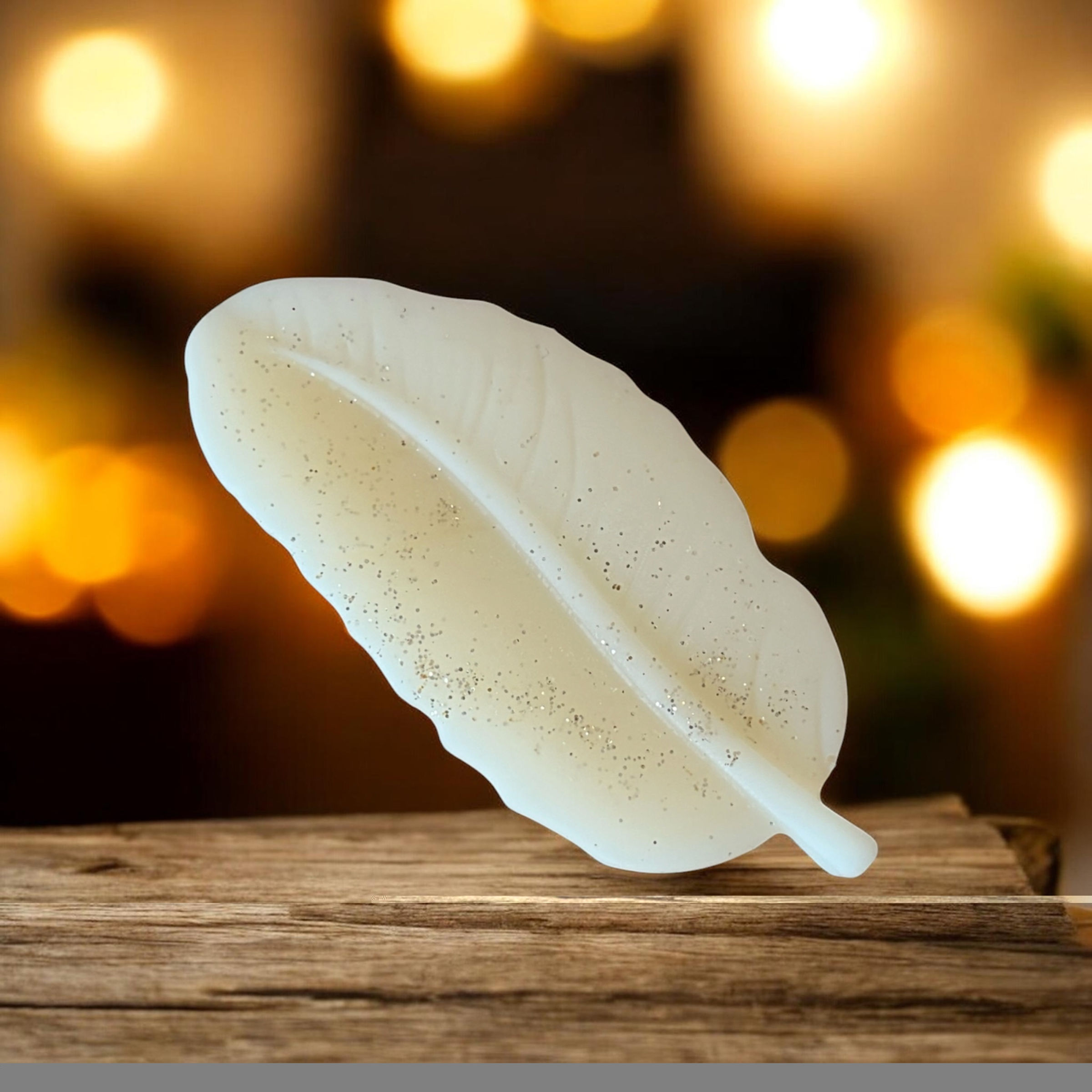 Fondant plume parfum musc blanc infinity candles