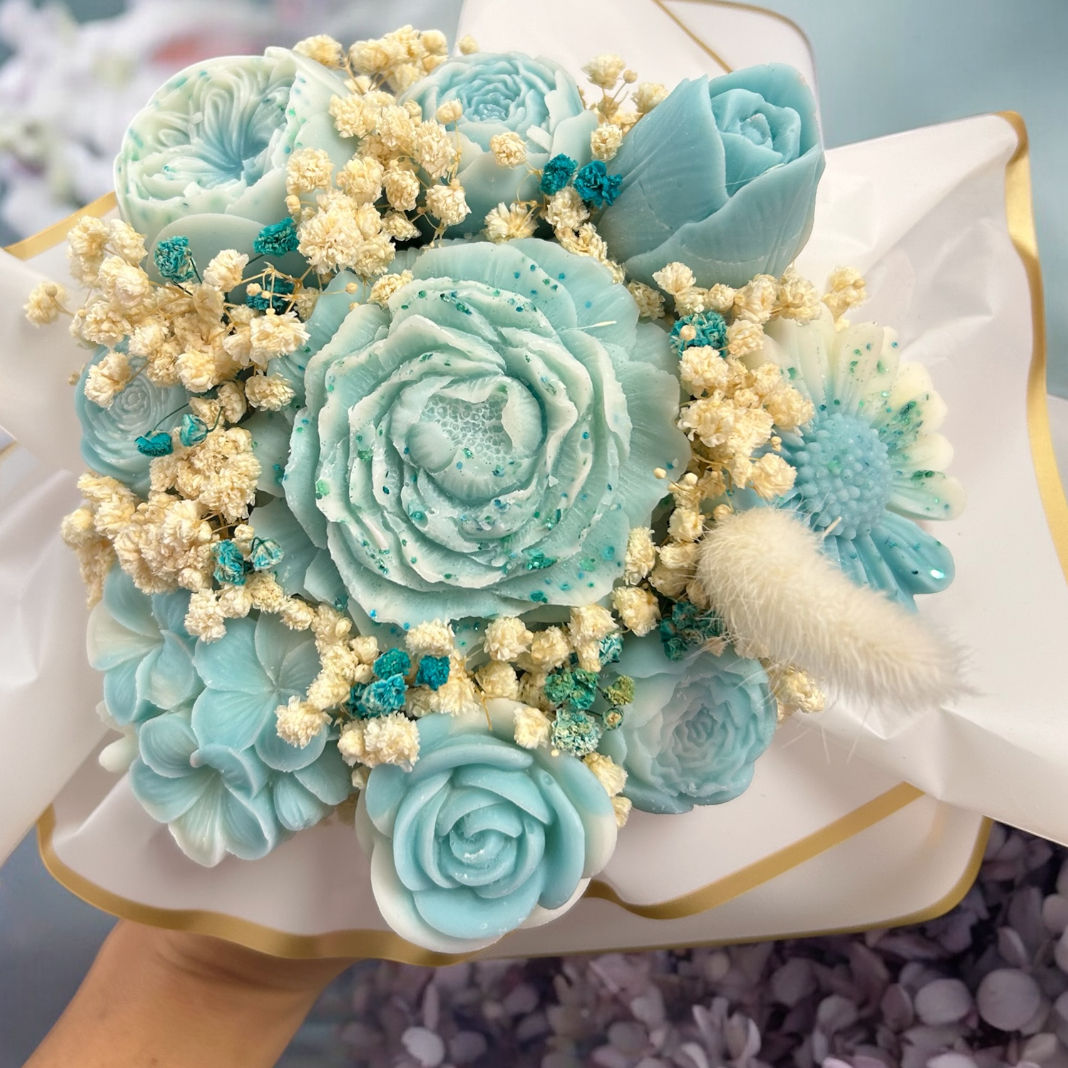 grand bouquet bonbon schroumpfs infinity candles