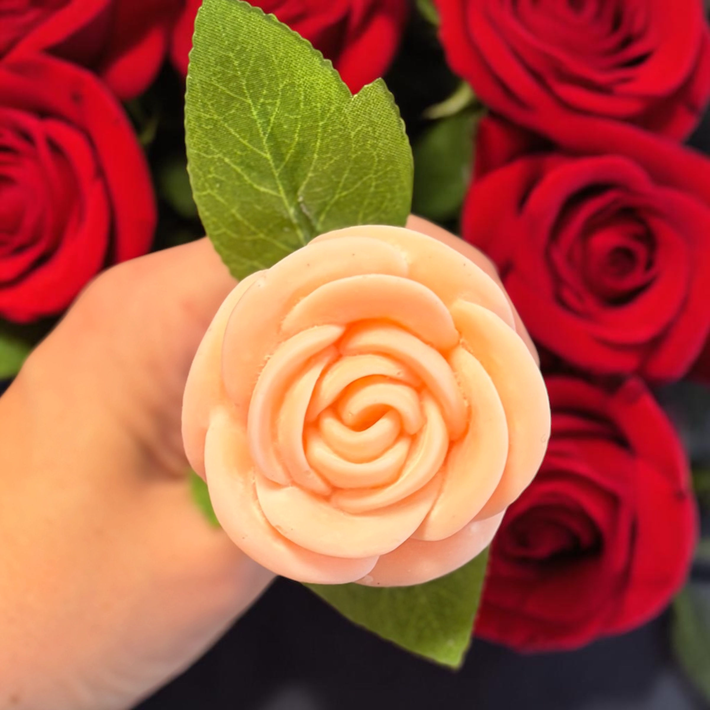 rose parfum lait de riz cerisier infinity candles