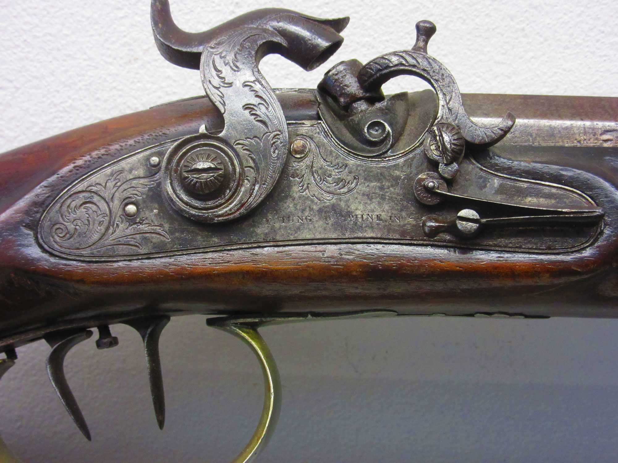 AR748 - Jung of Suhl Percussion Schuetzen Sporting Rifle