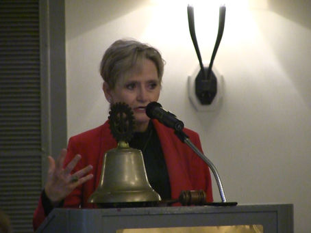 Senator Cindy Hyde-Smith spoke at the Rotary Club meeting in Meridian