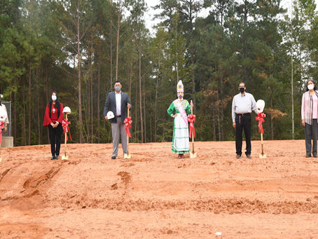 MBCI held a groundbreaking ceremony for Choctaw Food Distributione expansion