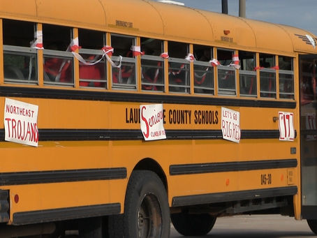 Northeast High School holds its annual homecoming parade
