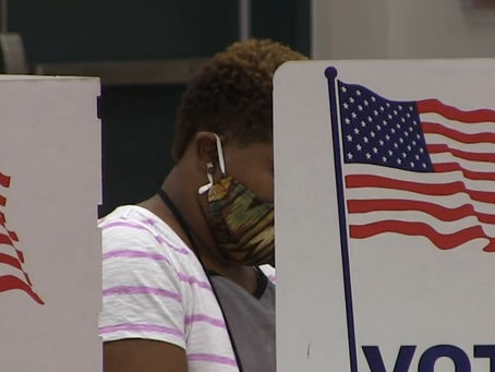 Local residents share their concerns about voting at the polls during the pandemic