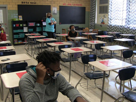 Quitman Junior High School continues to follow a hybrid schedule