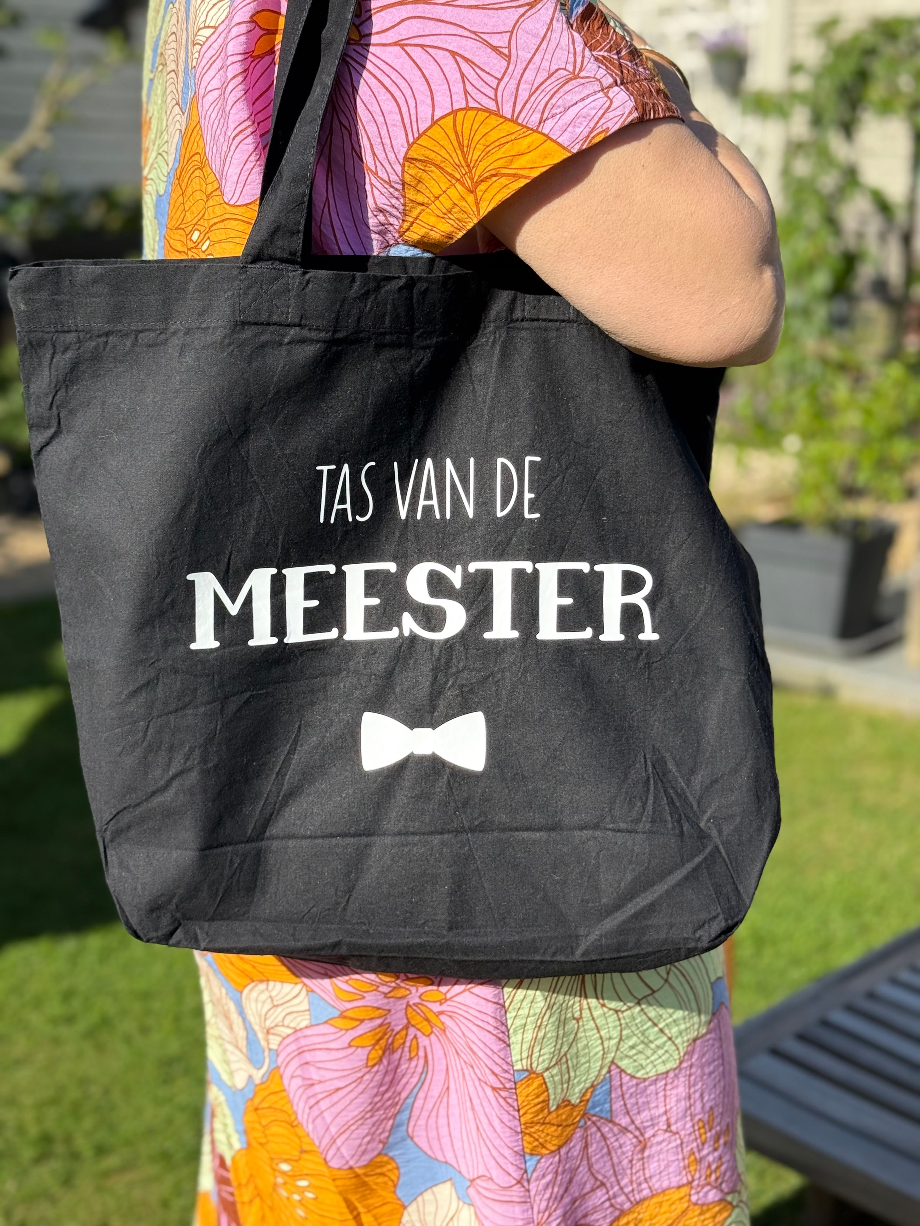 Totebag - meester