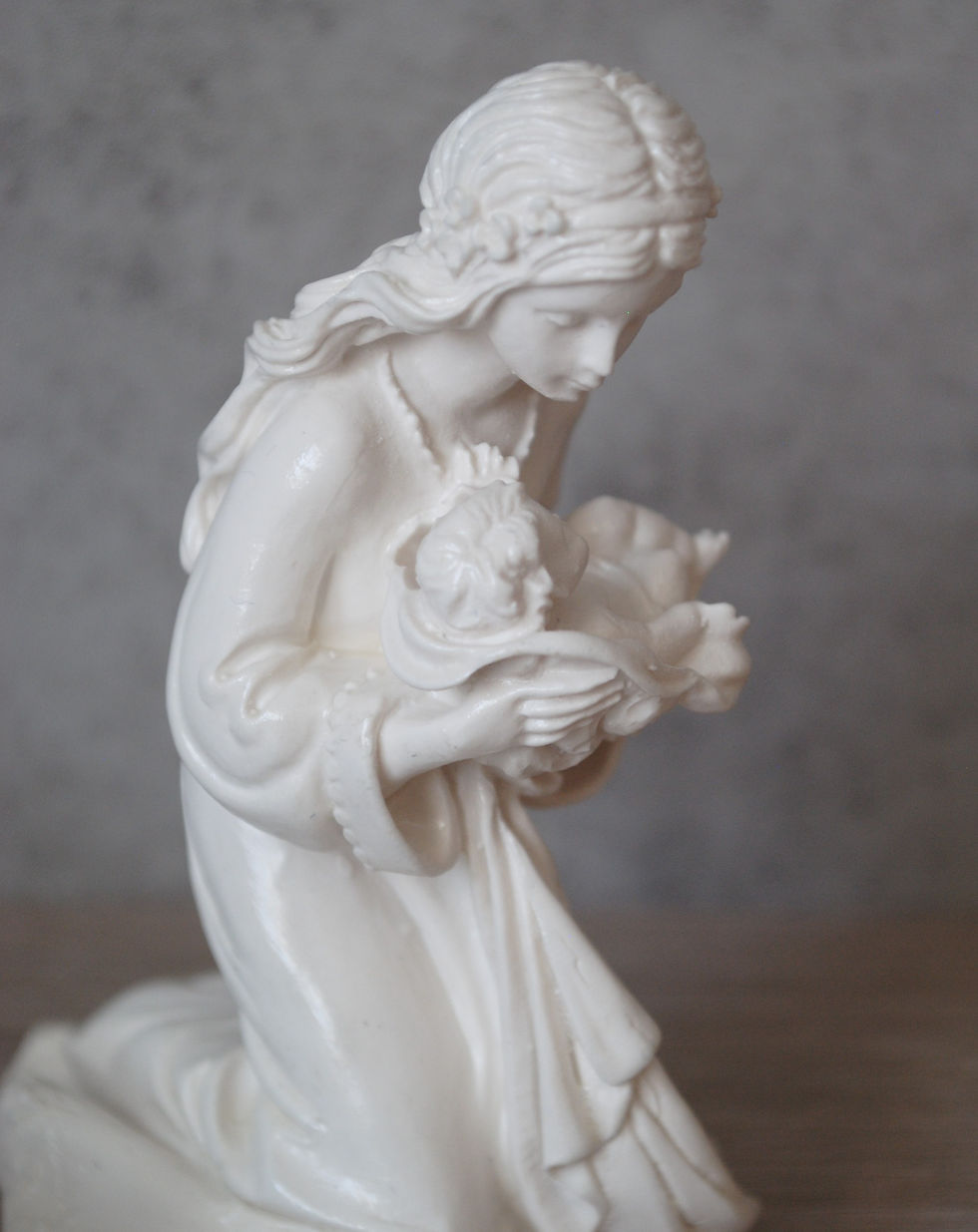 Miniatura: Madre de la Vida pequeña - blanco