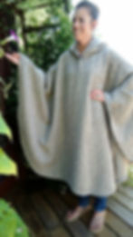 Wool cape by Peggy Siders