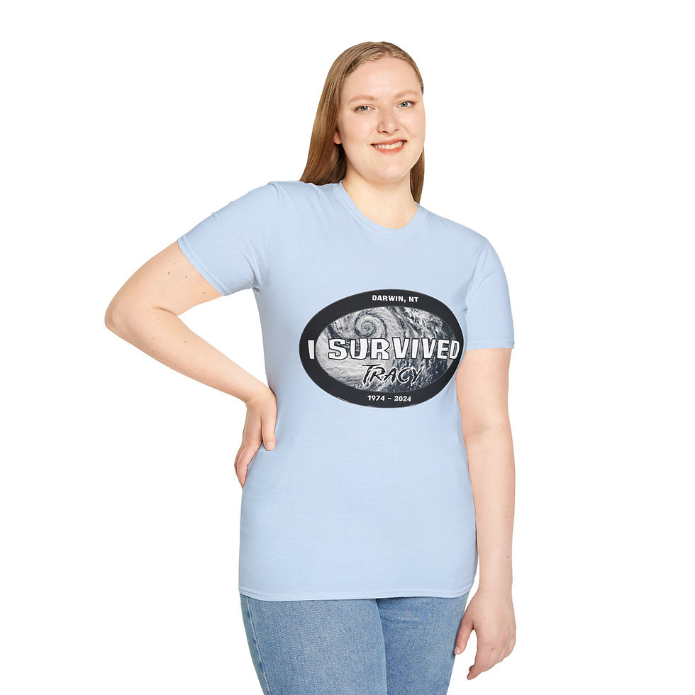 Thumbnail: Cyclone Tracy 50th Anniversary Commemorative Shirt – Survivor Edition