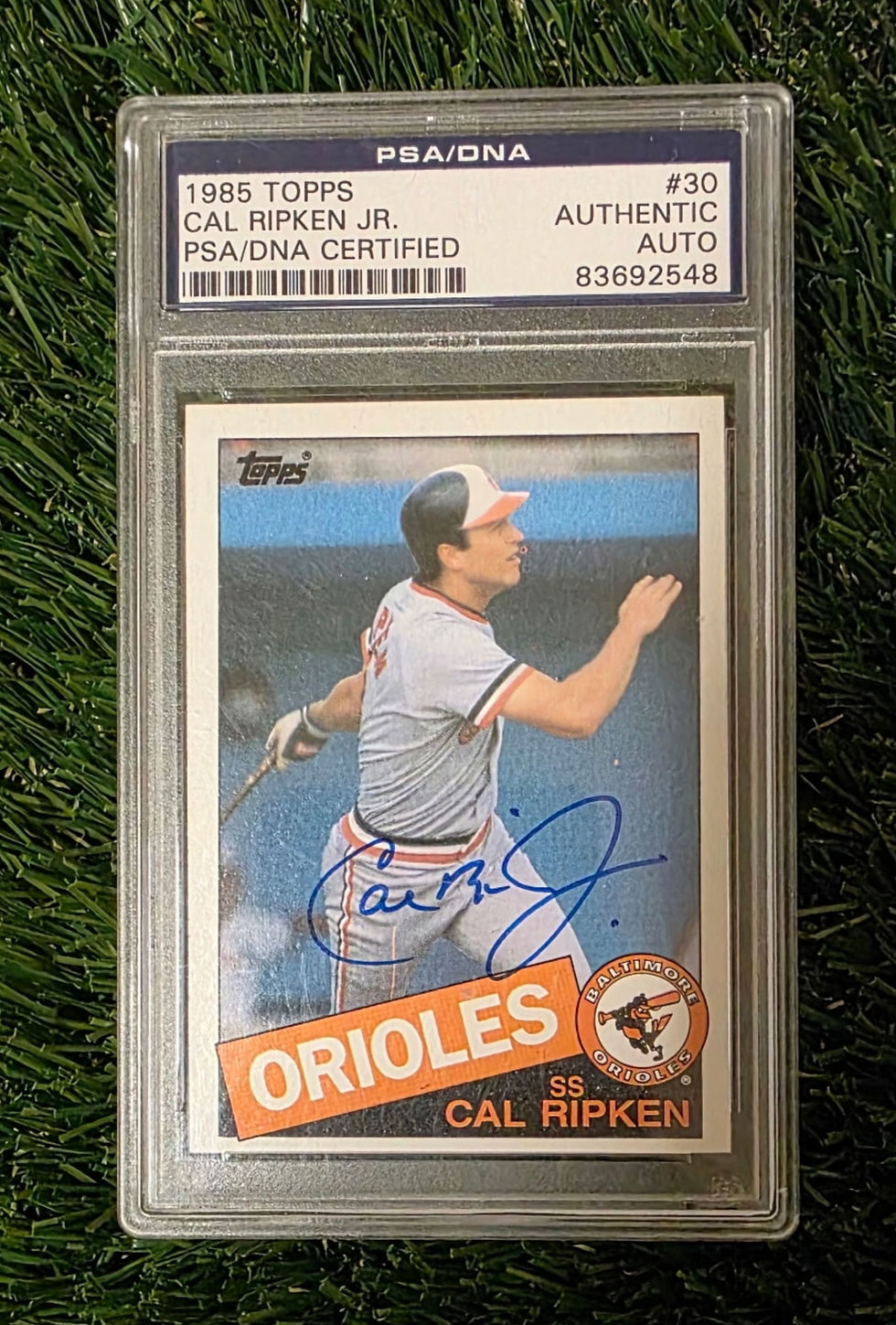#30 CAL RIPKEN JR. (ORIOLES) baseball trading card