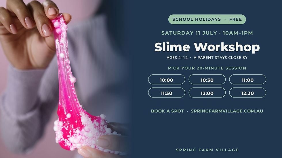 Slime Workshop: Mix your own batch!