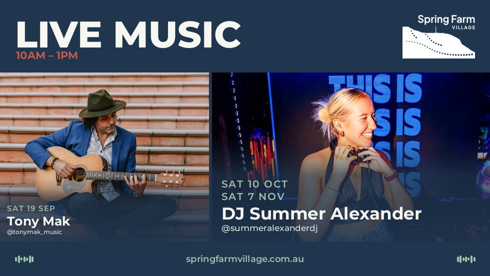 Live Music at Spring Farm Village