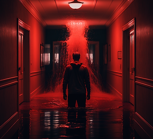 Xezsty_man_standing_at_end_of_dimly_lit_hotel_hallway_with_red__678a2701-1a0a-4412-8a2d-c3