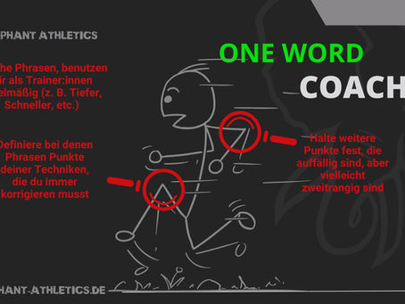 One Word Coaching: Wenn ein Wort mehr sagt als tausend Phrasen