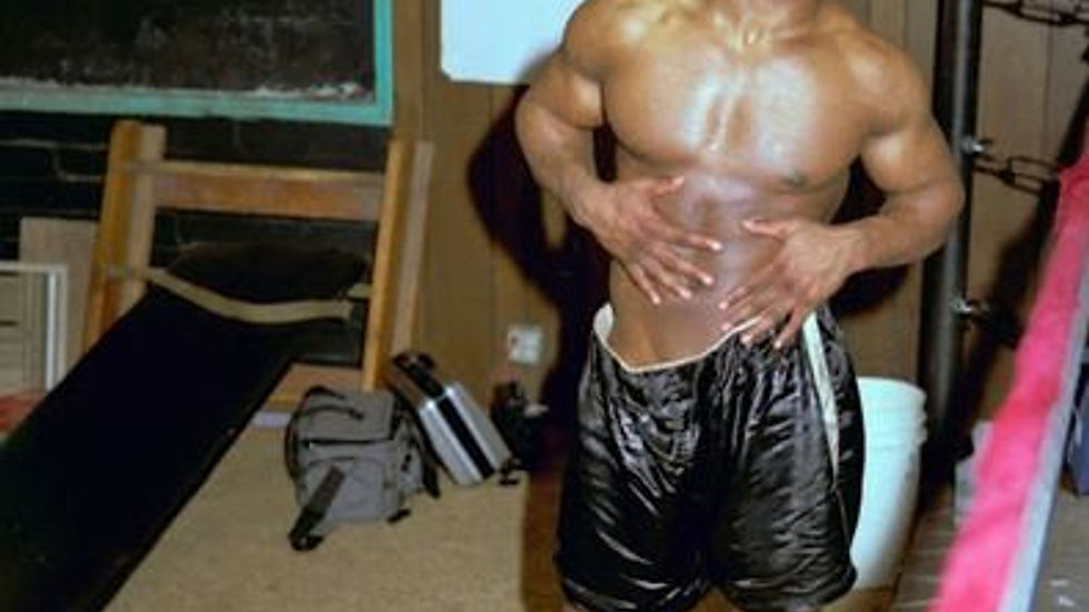 Mike Tyson training old