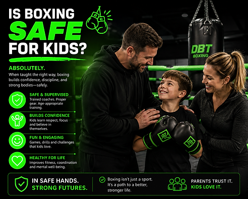 is boxing safe for kids?
