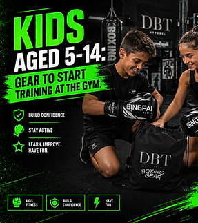 kids boxing equipment for the gym