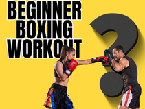 Beginner boxing workout