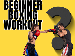 Beginner boxing workout