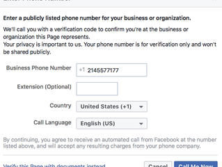 Verify Your Facebook Page Through These Steps