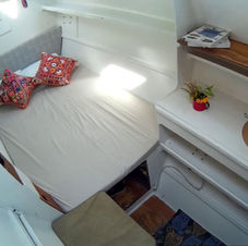 cabine casal catamaran amelia 