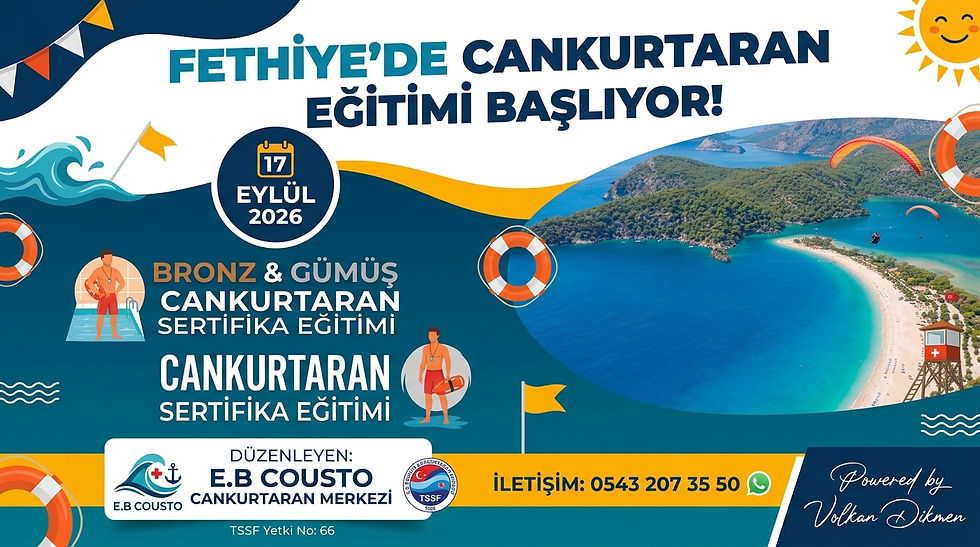 TSSF Cankurtaran Eğitimi - FETHİYE / MUĞLA 17 Eylül 2026