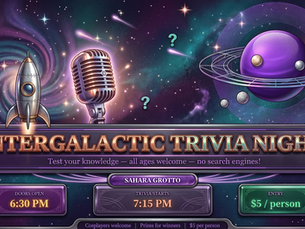 Intergalactic Team Trivia is almost here!