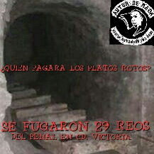 "SE FUGARON 29 REOS DEL PENAL DE VICTORIA" DICEN LOS TITULARES DE NOTICIAS A NIVEL NACIONA